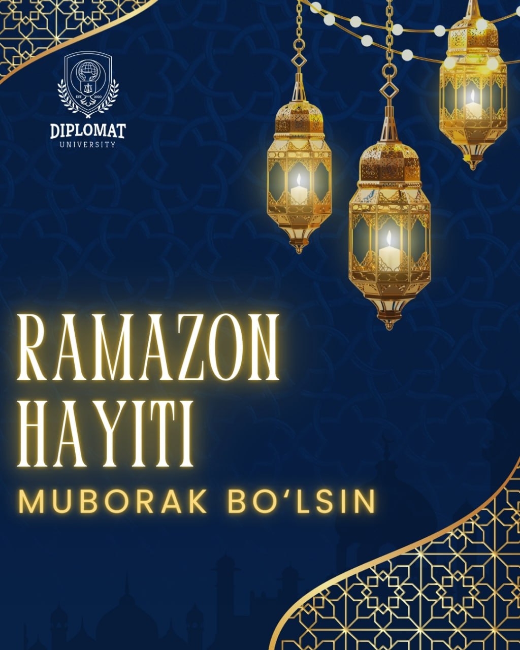 Hurmatli akademik jamoa, aziz talabalar!