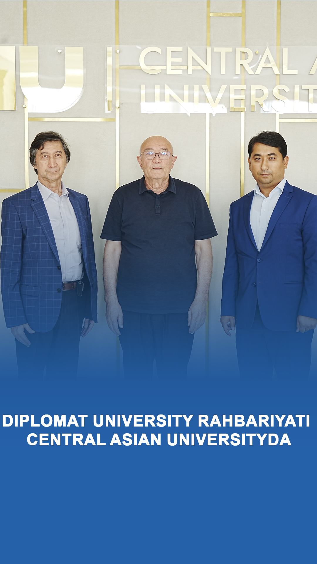 DIPLOMAT UNIVERSITY RAHBARIYATI CENTRAL ASIAN UNIVERSITY'DA