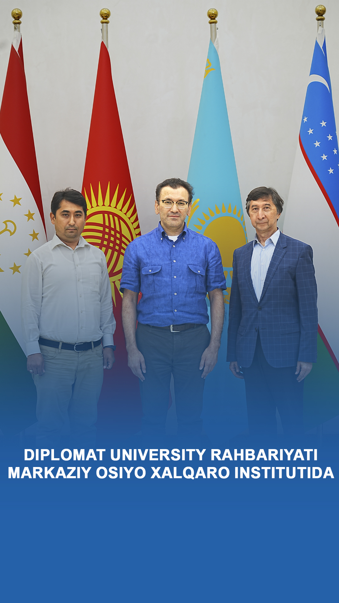 DIPLOMAT UNIVERSITY RAHBARIYATI MARKAZIY OSIYO XALQARO INSTITUTIDA