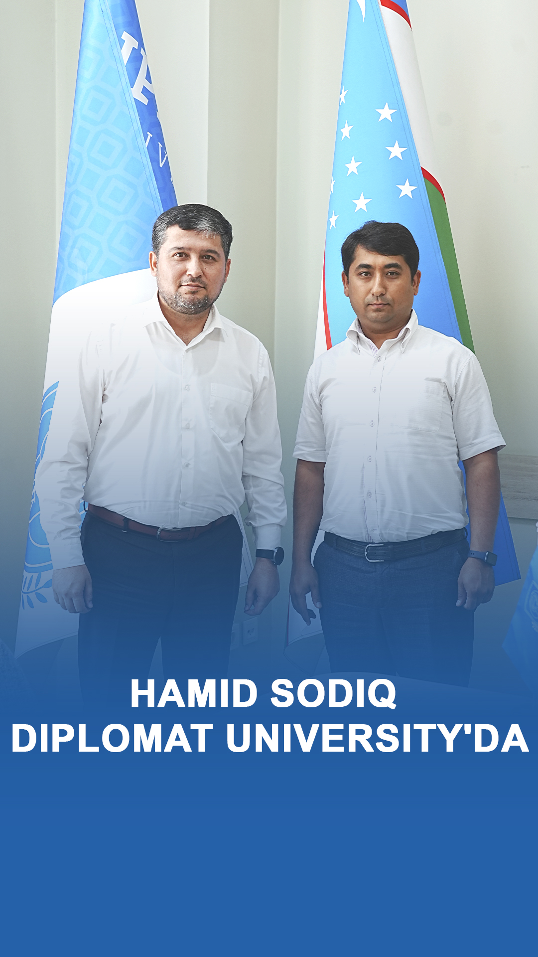 HAMID SODIQ DIPLOMAT UNIVERSITY'DA