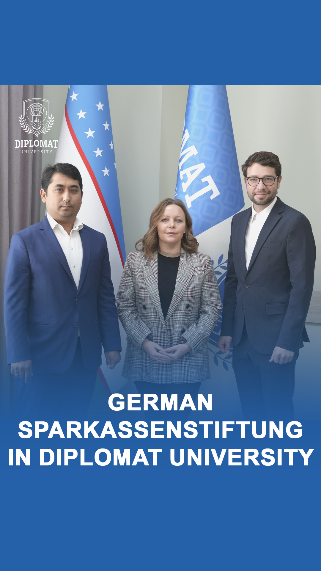 German Sparkassenstiftung hamda Sparkassen Versicherung vakillari bilan hamkorlik  aloqalari muhokama qilindi