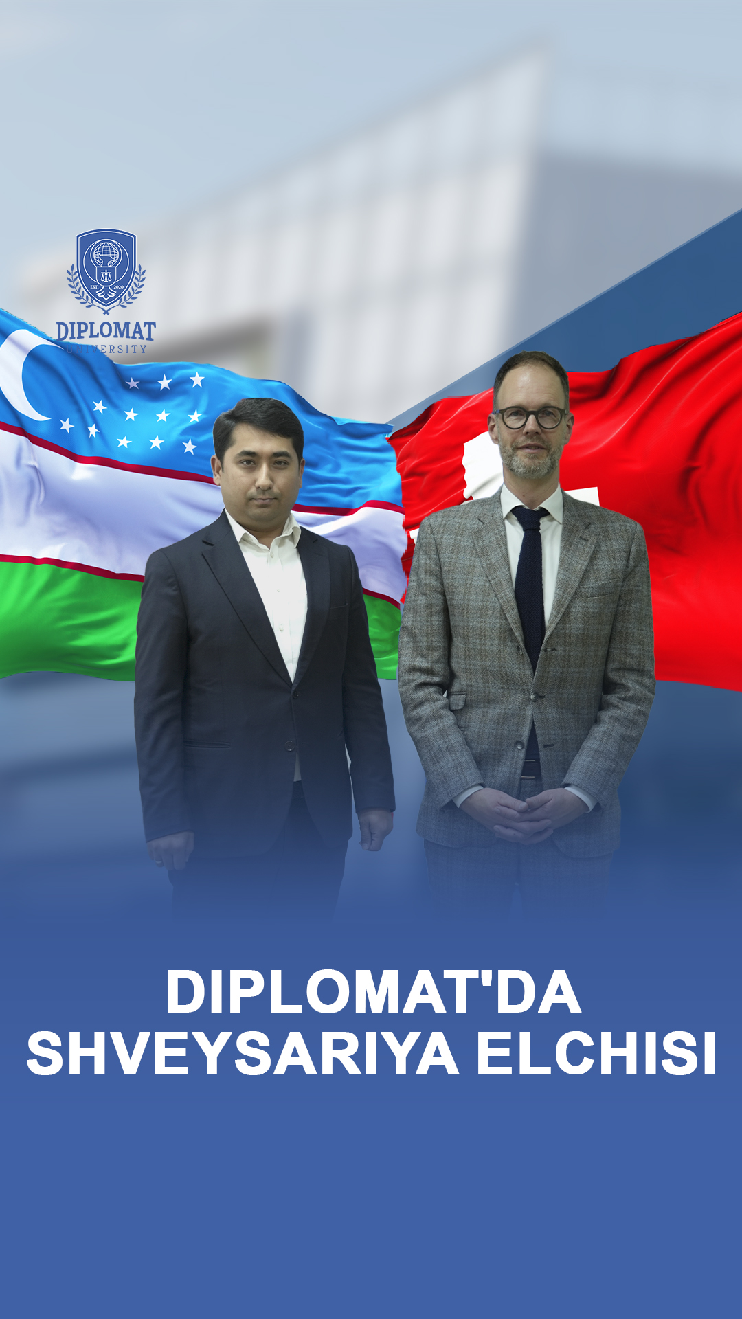 Shveysariyaning O'zbekistondagi Elchisi Konstantin Obolenskiy Universitetga tashrif buyurdi!